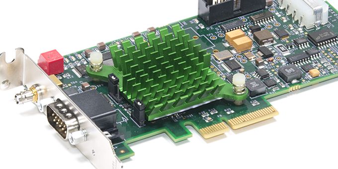The Claxon Platform, a Quad CXP-12 PCIe Gen3 Frame Grabber