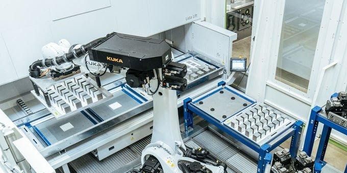 Zimmer Group Supports Vischer & Bolli Robot Cell With Kuka Robots and a Bespoke Gripper
